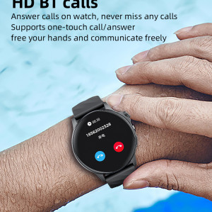 IO29 BT5.2 Large Screen Health Detection Strong Battery Life Full Body Waterproof Smart BT Watch