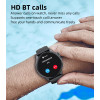IO29 BT5.2 Large Screen Health Detection Strong Battery Life Full Body Waterproof Smart BT Watch