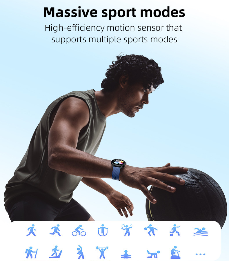 Yesido IO29 Intelligent Health Smart BT Watch Details