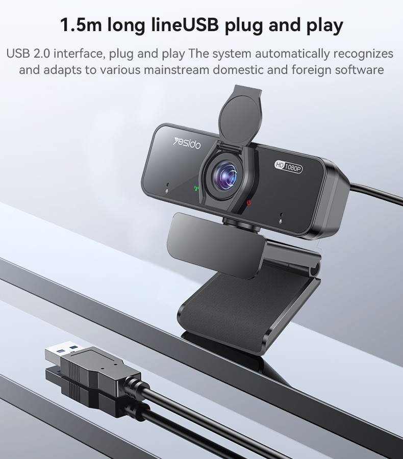 Yesido KM13 200MP USB Webcam Details