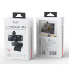 KM13 360 Rotation 1080P 2 Million Pixels Camera Built-in Microphone Autofocus 1.5M Line USB Camera