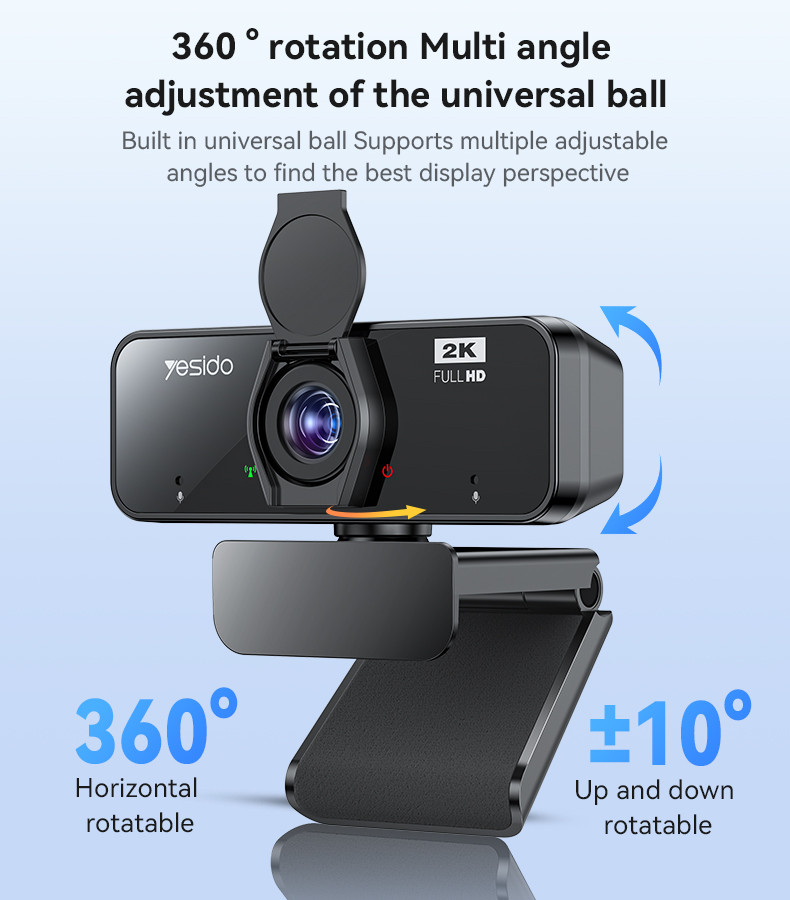 Yesido KM14 400MP USB Webcam Details