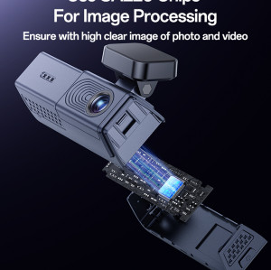 KM22 1920*1080P Big Display Resolution With 120 Degree Angle Range Two Way Car Driving Recorder