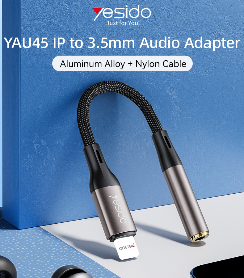 YAU45 IP to 3.5mm Audio Adapter