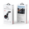 C314 360 Adjustable Aluminum Alloy Magnetic Wireless Charging Phone Holder With Retractable Cable