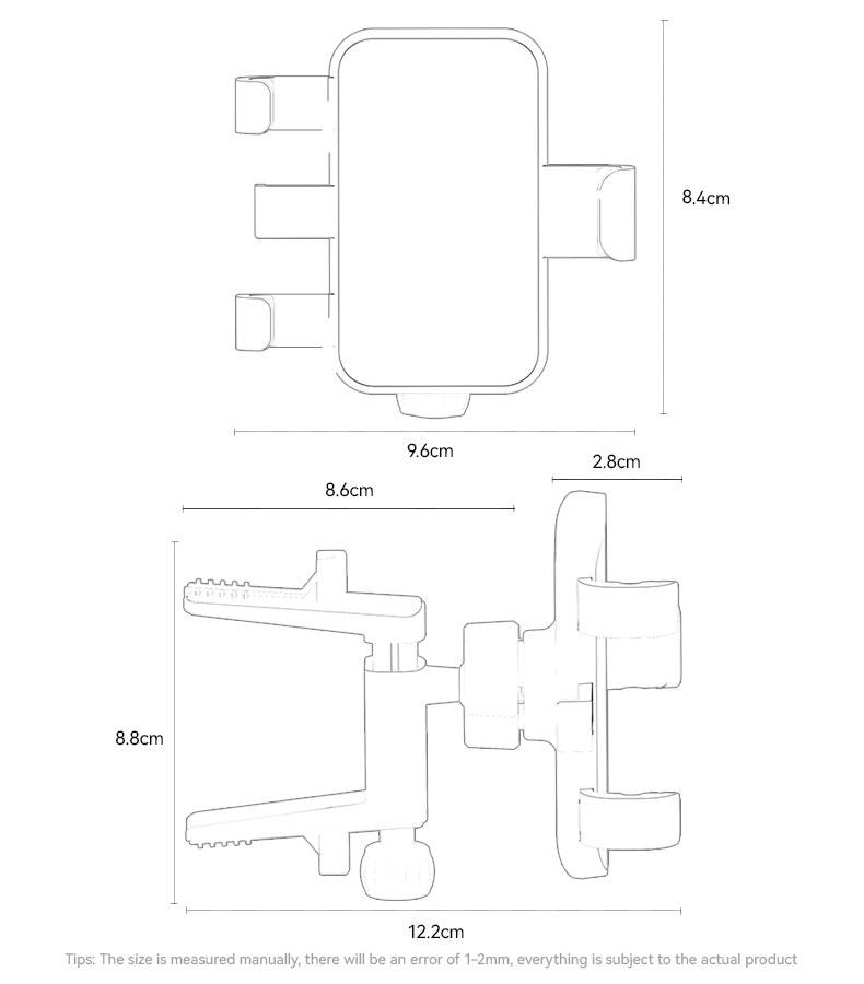 Yesido C240 Air Vent Phone Holder details