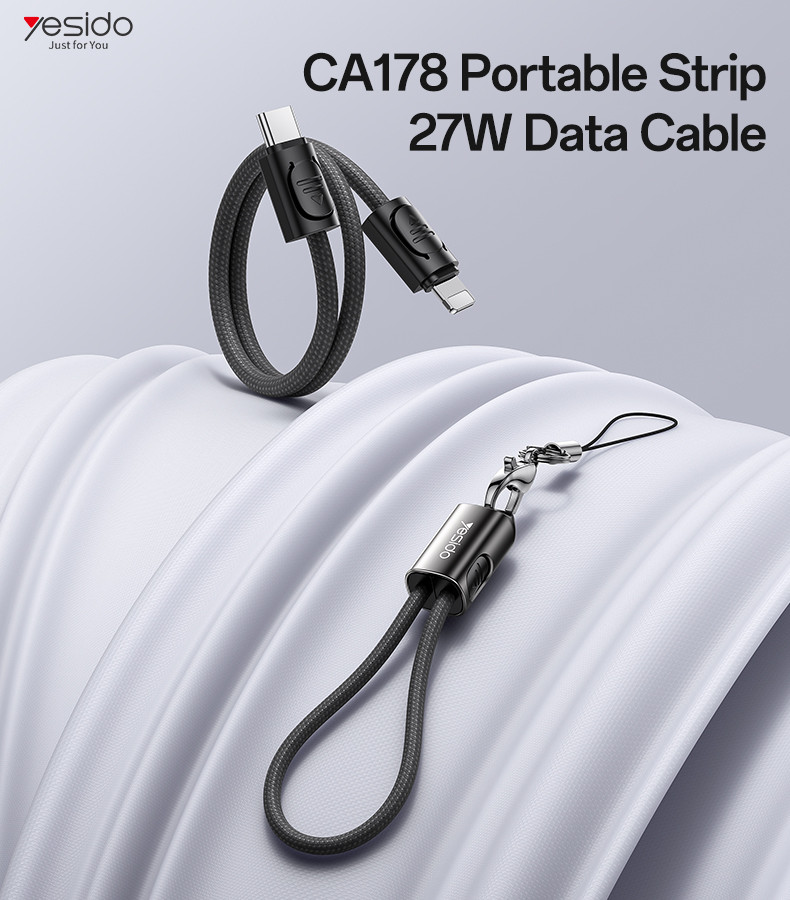 CA178 Type-C To Lightning 27W Fast Charging Data Cable