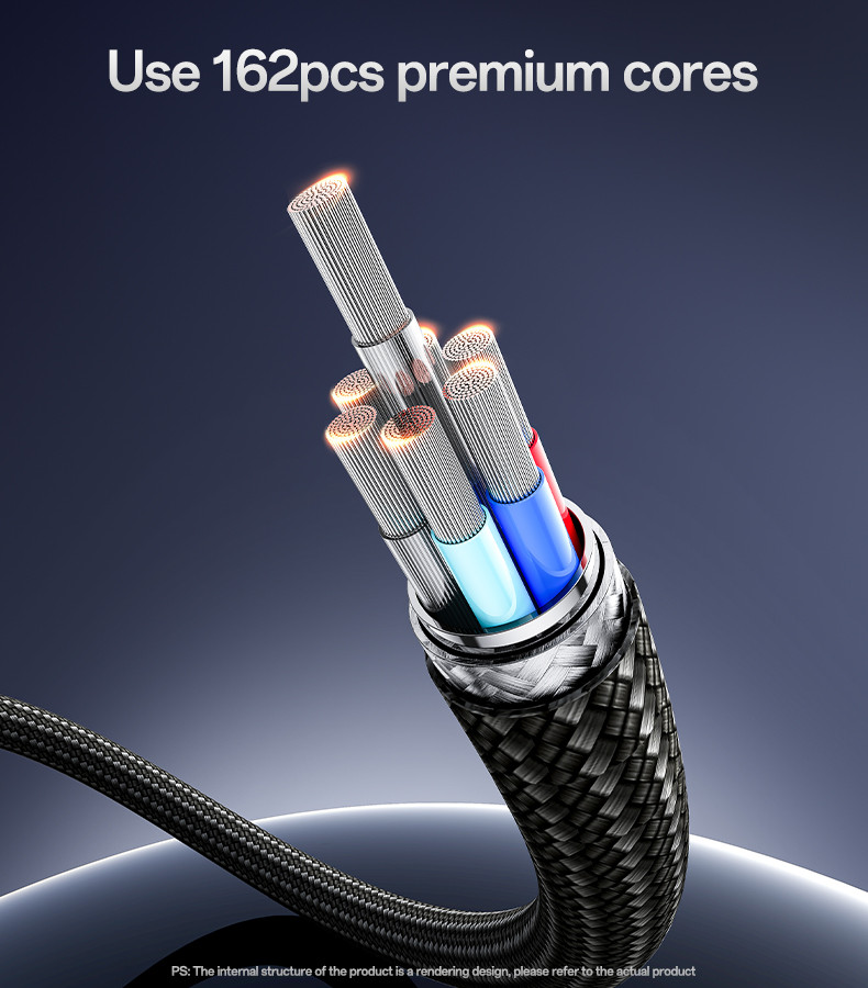 CA128C USB To Type-C 66W Power Display Data Cable Details