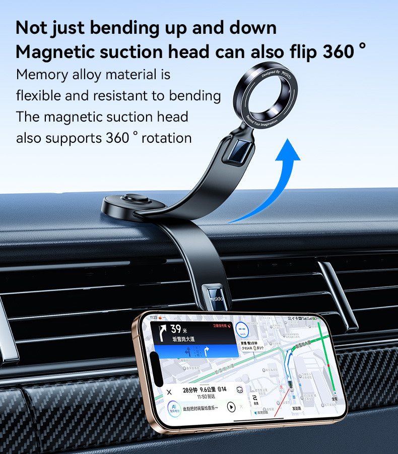 Yesido C217 Bendable Magnetic Phone Holder details