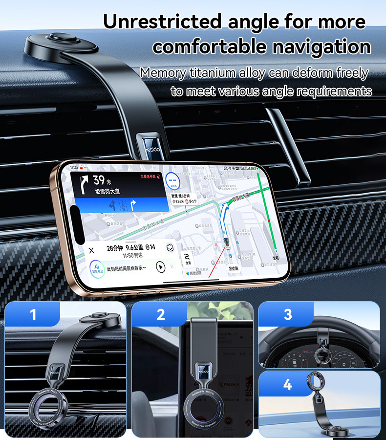 Yesido C217 Bendable Magnetic Phone Holder details