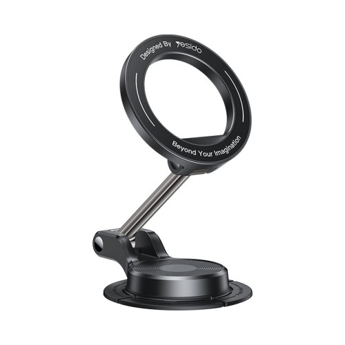 C218 360 Two-axis Rotation Strong Adhesion One-handed Access Rotate Magnetic Phone Holder