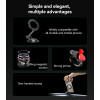 C218 360 Two-axis Rotation Strong Adhesion One-handed Access Rotate Magnetic Phone Holder