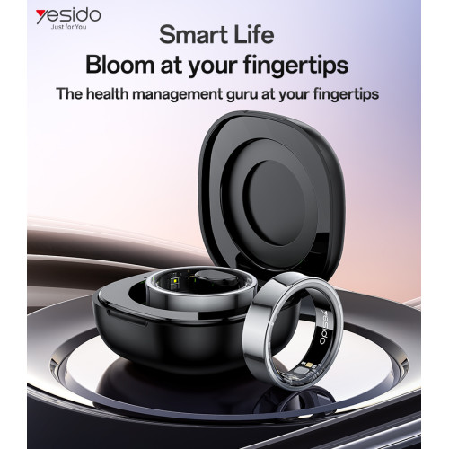 IO33 Precise Waterproof Support Handheld Control 24H Detection Health Monitoring Smart Ring