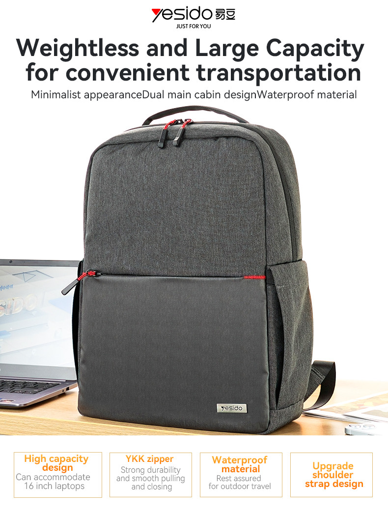 Yesido WB34 Large Capacity Backpack Computer Bag