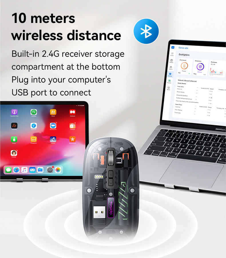 Yesido KB29 BT Wireless Mouse Details