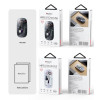 KB29 Mute Button Dual-mode Connection Ergonomic Design Crystal Transparent 2.4G+BT Wireless Mouse