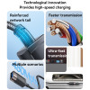 GS26 1.5M Braided Cable Aluminum Alloy High-speed Transmission USB 2.0 Extension Cable