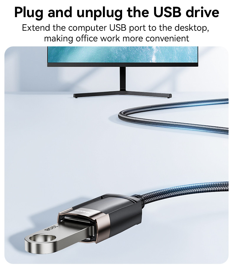 GS26 Male USB to Female USB USB Cable Extender Details