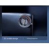 C219 360 Rotation And Folding Zinc Alloy Center Console Magsafing Suction Cup Car Phone Holder