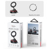 C219 360 Rotation And Folding Zinc Alloy Center Console Magsafing Suction Cup Car Phone Holder