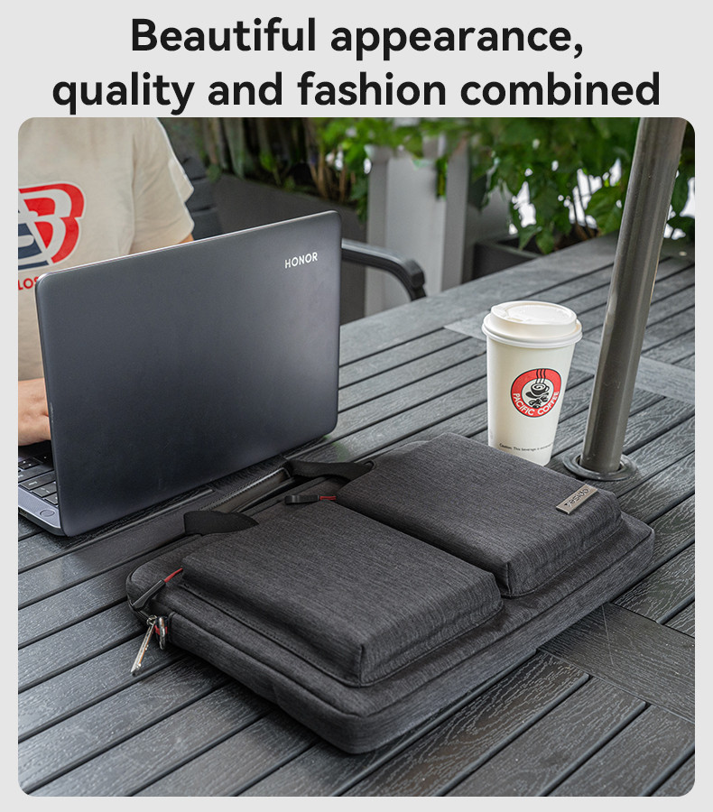 Yesido WB48 16 Inches Large Capacity Hand-held Laptop Bag Details