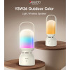 YSW26 BT Connection 11 Kinds Of Light With 2400mAh Big Battery Outdoor LED Light Wireless Speaker