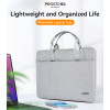 WB38 16 inch Large Capacity Water-resistant Surface Lightweight Design Minimalist Laptop Tote Bag