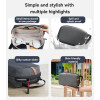 WB45 Large-capacity Layered Lightweight Design YKK Zipper Splash Proof Business Simple Handbag
