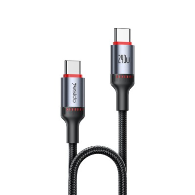 CA185 1.2 Meter 240W Type-C To Type-C Support USB2.0 Data Transfer Fast Charging Data Cable