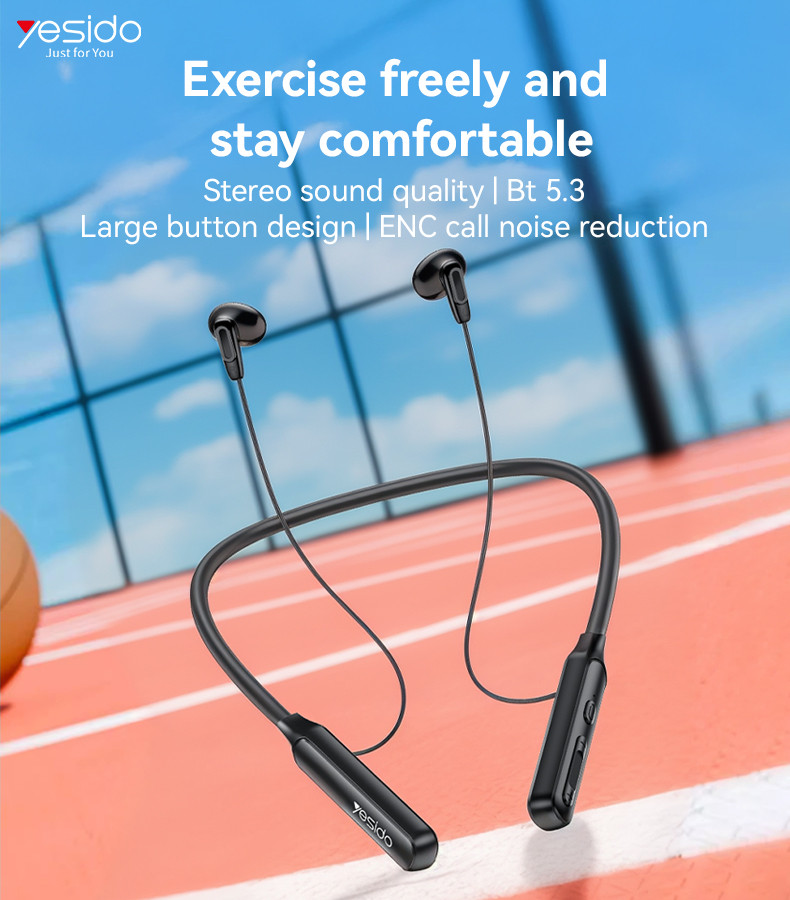 YESIDO YSP21 Sports Necklace Wireless Earphone