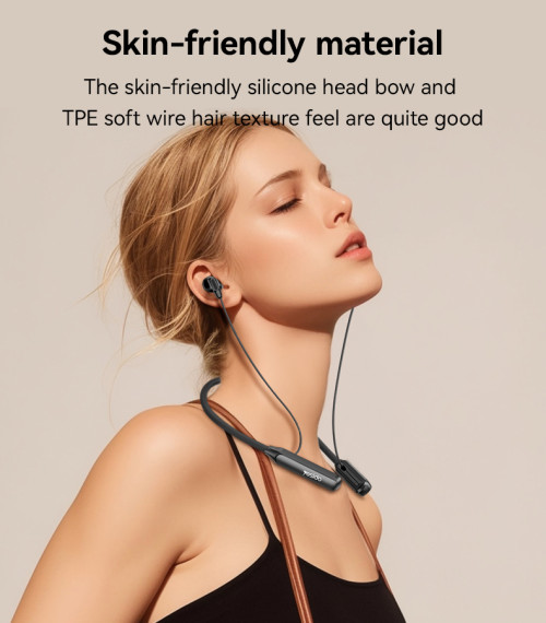 YSP21 BT5.3 ENC Call Noise Reduction Magnetic Ear Shells Large Button Design BT Halterneck Headset