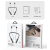 YSP21 BT5.3 ENC Call Noise Reduction Magnetic Ear Shells Large Button Design BT Halterneck Headset