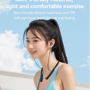YSP22 BT5.3 ENC Call Noise Reduction LED Large Screen Display Three Sound Halterneck BT Headset