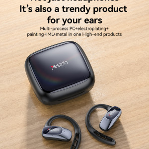 YSP24 BT5.4 Three-band Prominence Finger Touch OWS Open Wireless Earphone BT Headset