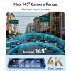 KM24 9.66 Inches High Clear Image Reversing Assist Image Touching Screen Rearview Using Carplay