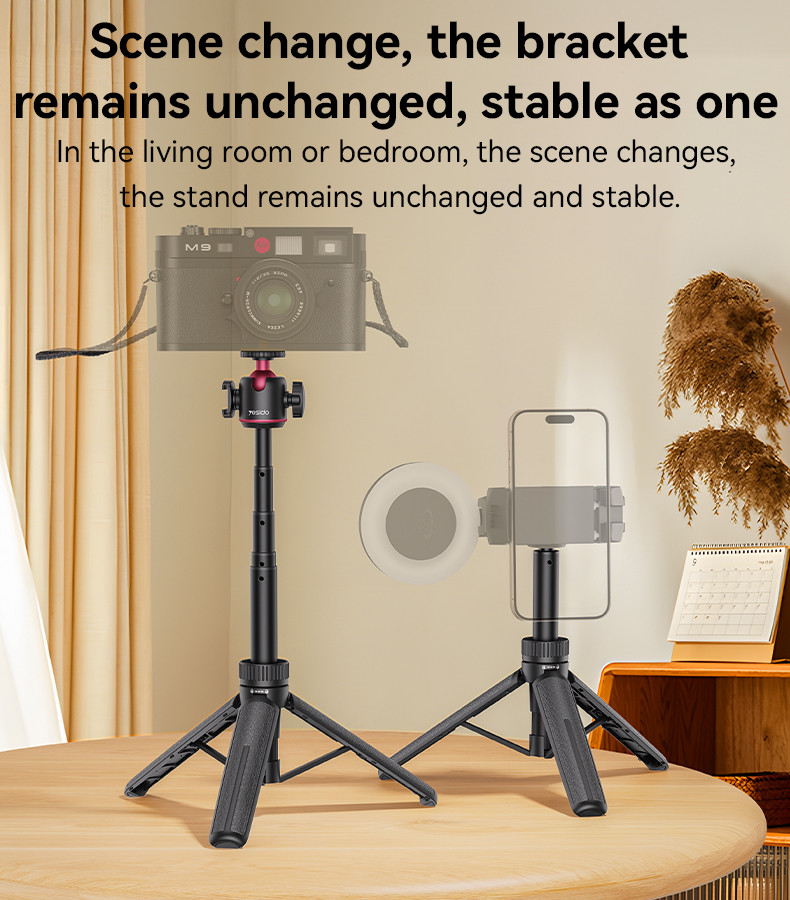 Yesido SF26 Telescopic Tripod Stand Selfie Stick Details