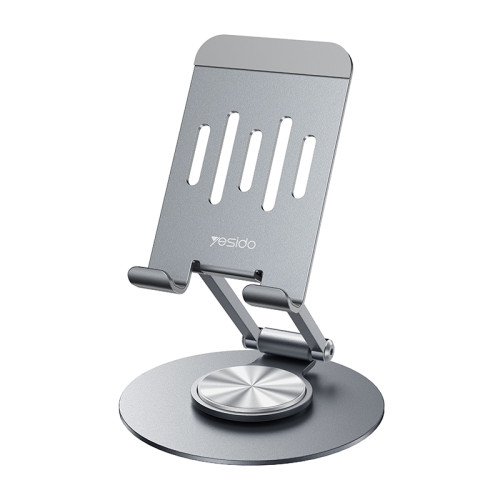 C299 360 Free-rotation Aluminum Alloy Folding Stable Mobile Table Using Phone Holder