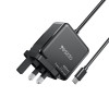 YC93 2M Length Cable Type-C Output 65W Fast Charger UK Standard Laptop Adapter Charger