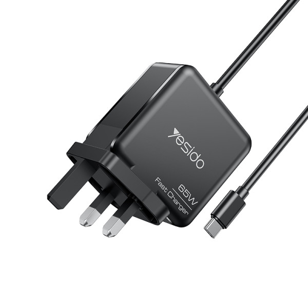 YC93 2M Length Cable Type-C Output 65W Fast Charger UK Standard Laptop Adapter Charger