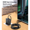 YC93 2M Length Cable Type-C Output 65W Fast Charger UK Standard Laptop Adapter Charger