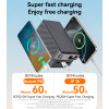 YP63 50000mAh PD 20W + SCP 22.5W Fast Charging Zinc Alloy LED Screen Display Six-port Power Bank