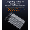 YP63 50000mAh PD 20W + SCP 22.5W Fast Charging Zinc Alloy LED Screen Display Six-port Power Bank