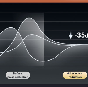 EP07 BT5.3 UItra-light Structure Strong Battery Life Hybrid Dual Feed ANC Headphone