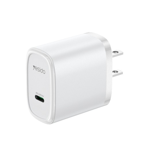 YC11U Low Temperature PD 20W Fast Charging Single C US Standard Travel Charger
