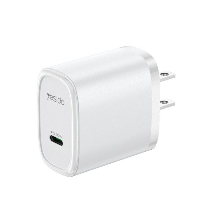 YC11U Low Temperature PD 20W Fast Charging Single C US Standard Travel Charger