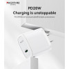YC11U Low Temperature PD 20W Fast Charging Single C US Standard Travel Charger