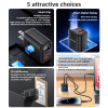 YC12U USB-A & USB-C Dual-port PD 20W Fast Charging US Digital Display Charger