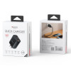 YC12U USB-A & USB-C Dual-port PD 20W Fast Charging US Digital Display Charger