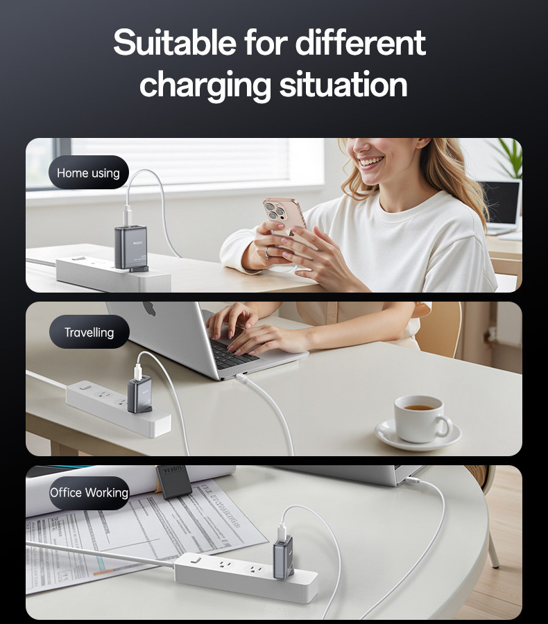 YC143 UK 140W 4 Ports GaN Fast Charging Charger Details