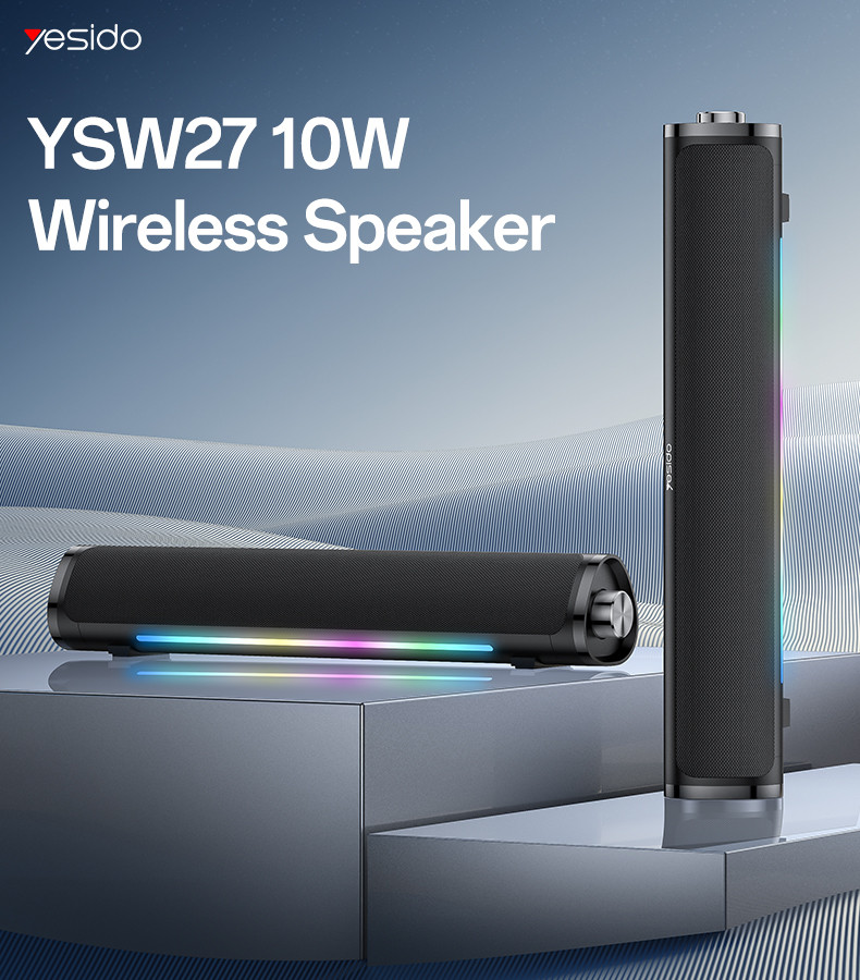 Yesido YSW27 10W Soundbar Wireless Bluetooth Speaker